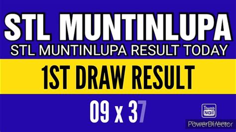 stl muntinlupa result today 2024|STL MUNTINLUPA RESULT TODAY 1ST DRAW JUNE 27, 2024 .